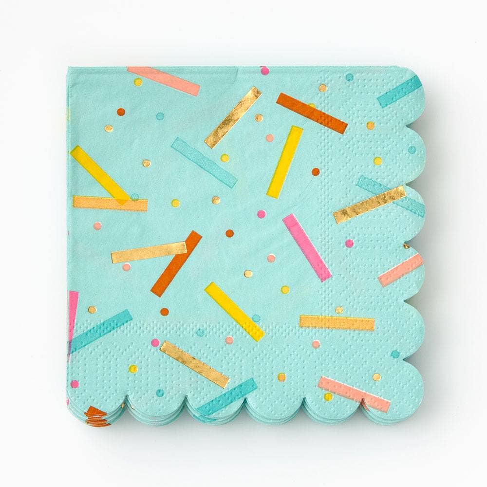 Birthday Sprinkles Cocktail Napkin