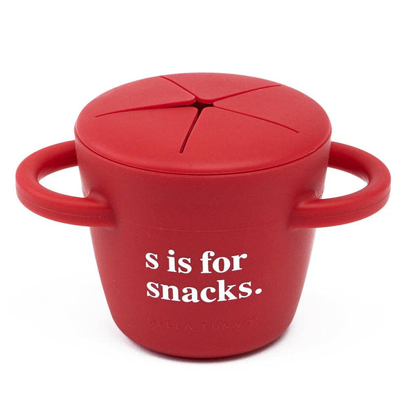 S for Snacks Happy Snacker: Red