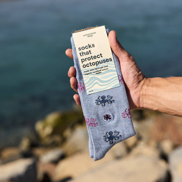 Socks that Protect Octopuses | Ocean Gifts: Small