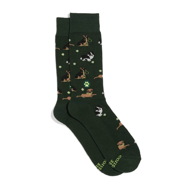 Socks that Save Dogs | Go Fetch - Gifts for Dog People: Medium