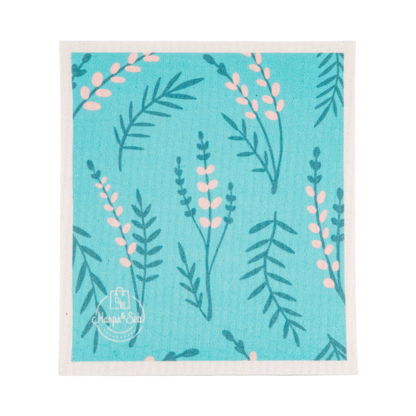 5 Pack - Willow Bloom Swedish Dishcloth Set