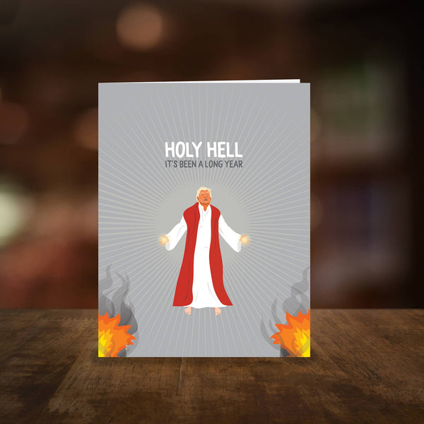 Holy Hell Trump "Dr" Long Year Card