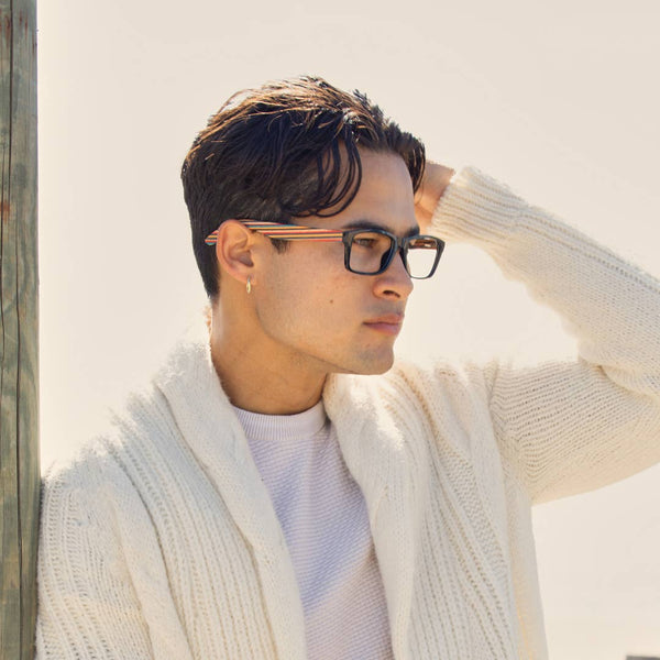 Aloha - Onyx / Rainbow Wood / Blue Light: 2.50