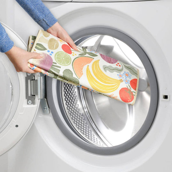 Farm Stand Microfiber Dish Drying Mats, Machine Washable