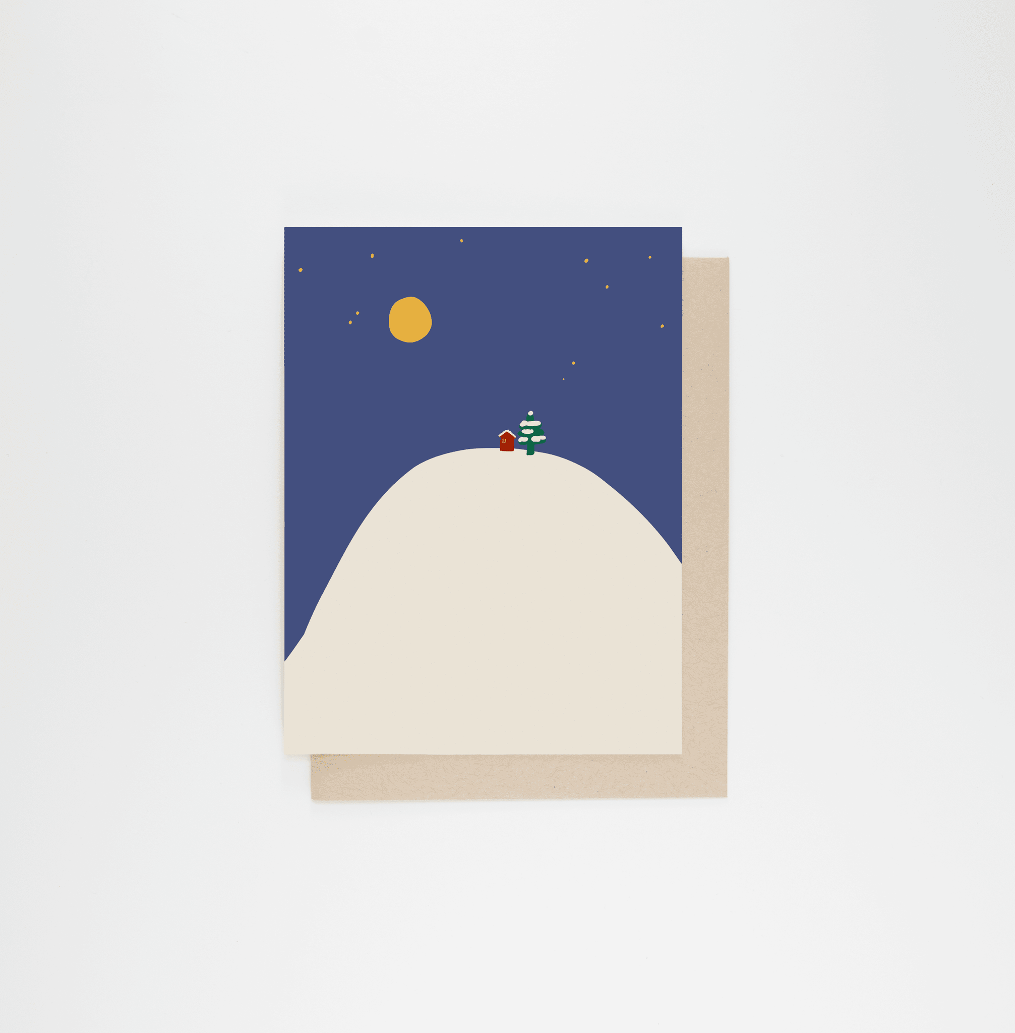 Winter Moon Card