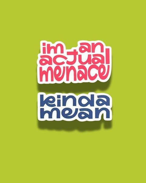 Funny Vinyl Sticker High Quality for Water Bottles, Laptops