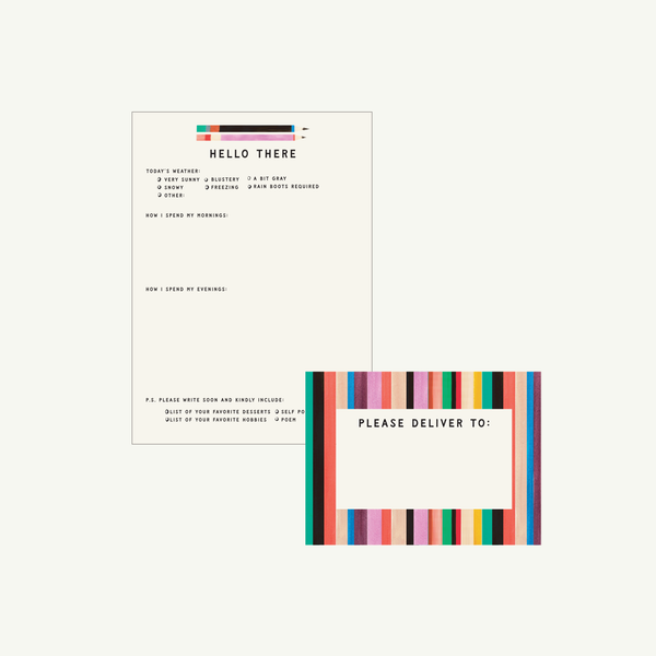 NEWLY IMAGINED Grandparent Pen Pal Kit