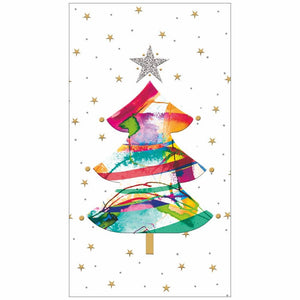 GLITTER TREE GUEST TOWEL