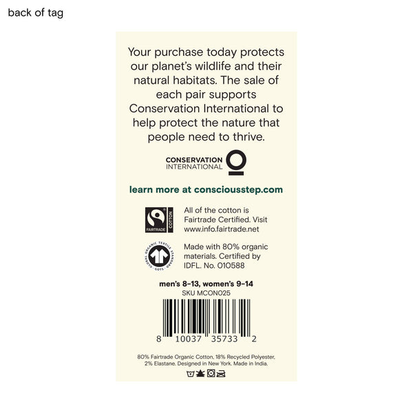 Holiday Socks that Protect Sloths: Medium