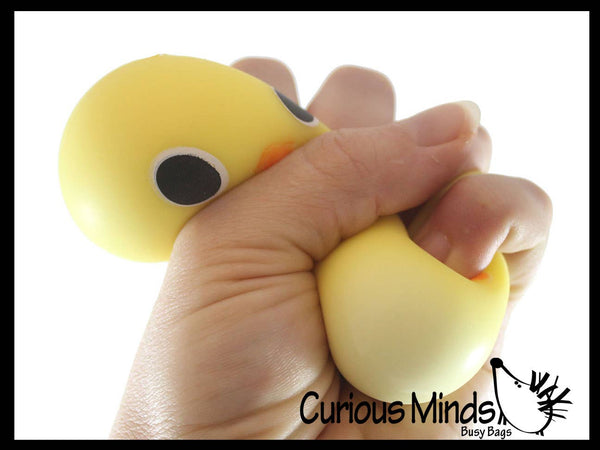 1 Easter Themed Creamy Doh Filled Squeeze Stress Balls - Chi