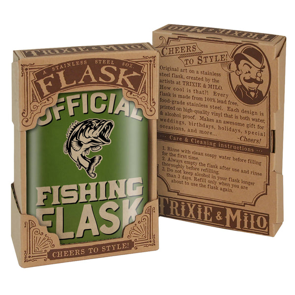 Flask - Official Fishing Flask – fathers day gifts
