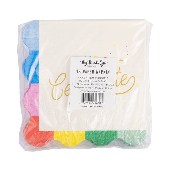 Time to Celebrate Cocktail Napkin