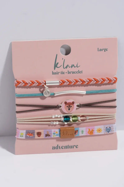 Adventure Hair Tie Bracelet: Small