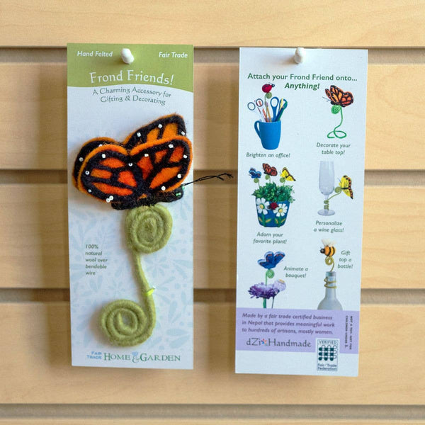 Monarch Butterfly Frond Friend