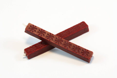 Long Wick Sealing Wax Sticks - Cranberry: Cranberry