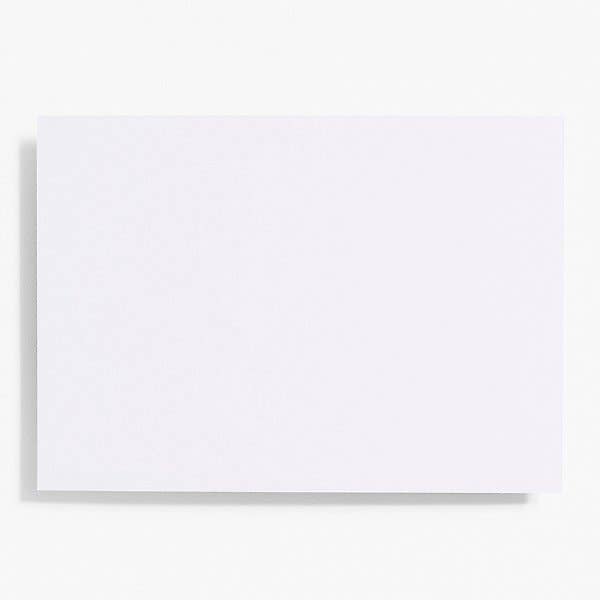 A7 Flat Card Bulk Pack (100 pack): PURE WHITE