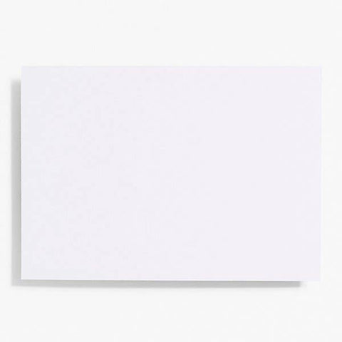 A7 Flat Card Bulk Pack (100 pack): PURE WHITE