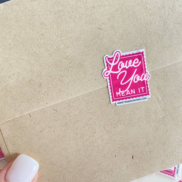 Love You Mean It Envelope Sticker Seals