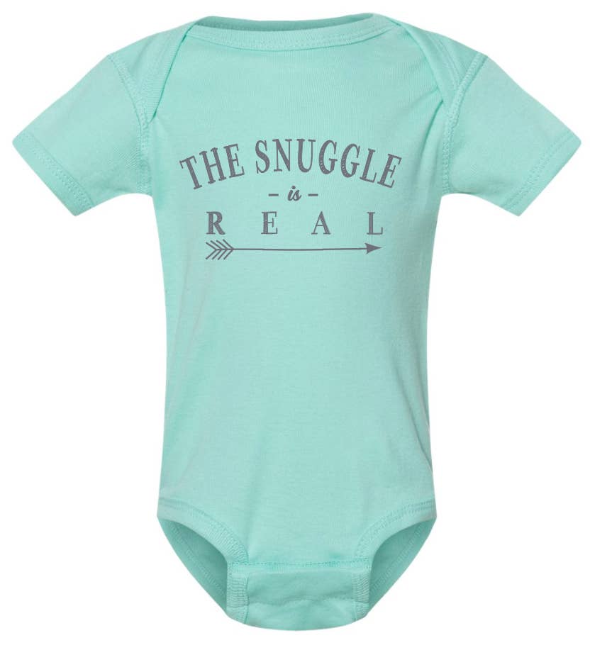 The snuggle is Real unisex onesie