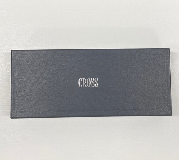 Vintage Cross 3501 Chrome Ball Pen Pencil Set USA Olympics Blue Cross Blue Shield