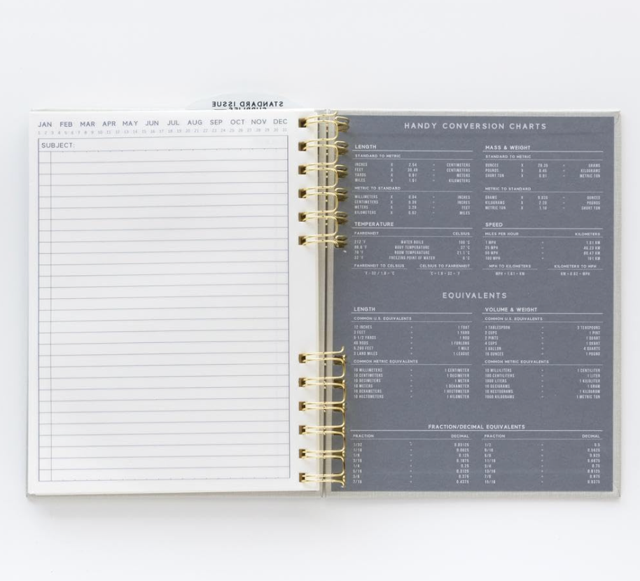 Standard Issue Notebook No. 12 Ochre – RSVPNotes.com