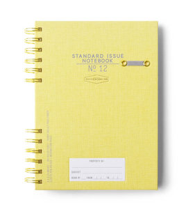 Standard Issue Notebook No 12 Ochre