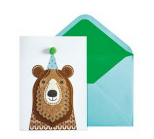 Bear With Hat Card