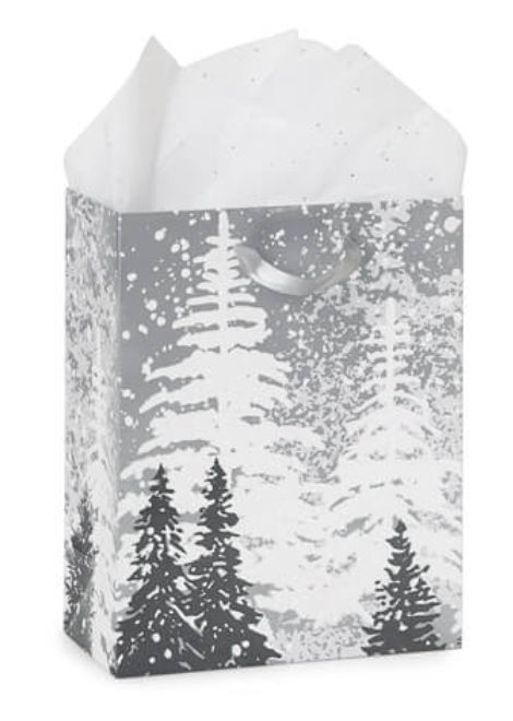 Frosted Forest Gloss Gift Bag Cub Size