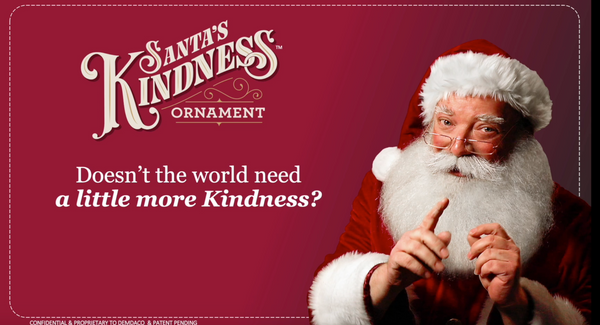 Santa’s Kindness Ornament & Journal