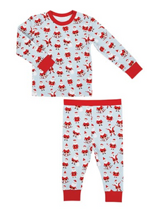 Santa PJ Set - 6-12 months