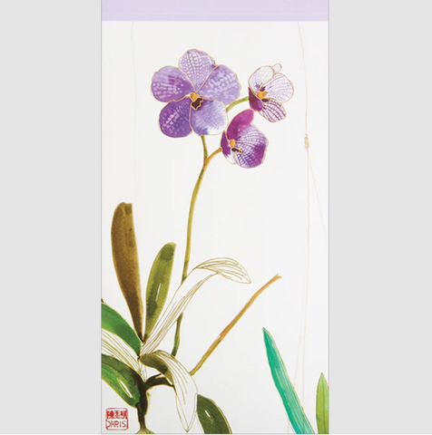 EXOTIC ORCHIDS - NOTE PAD