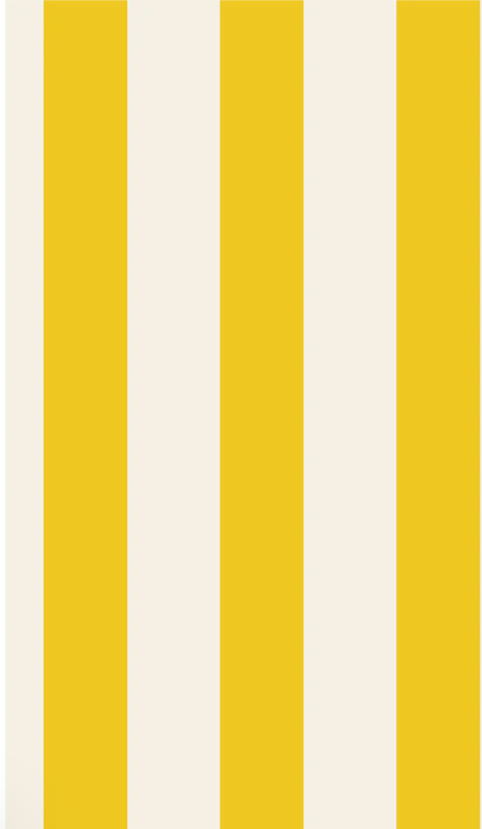 Marigold Classic Stripe Guest Towel