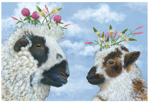 I Love Ewe Paper Placemats