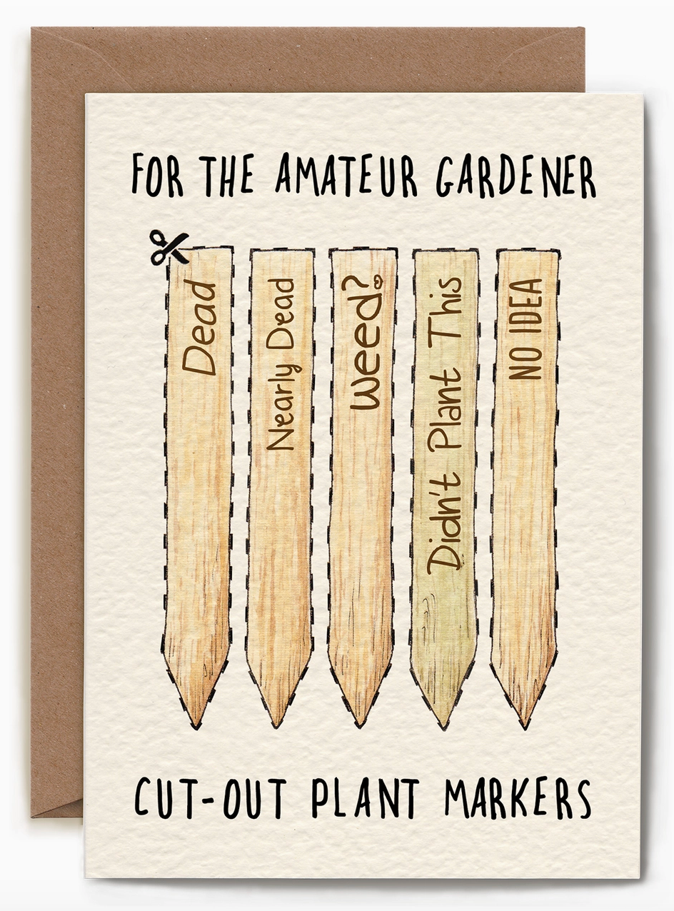 Amateur Gardener Card