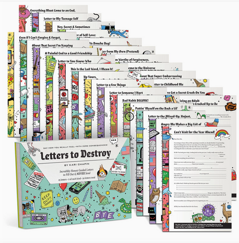 Letters To Destroy Journal