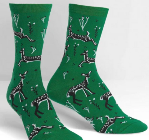 Oh Deer! Women's Crew Socks