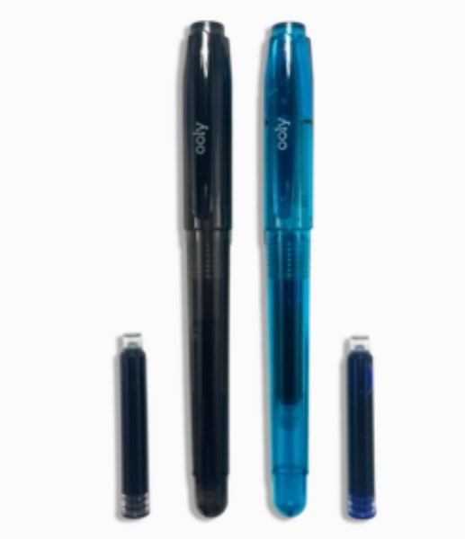 Splendid Duo Fountain Pens: Black & Blue Inks - Set of 2 Pen