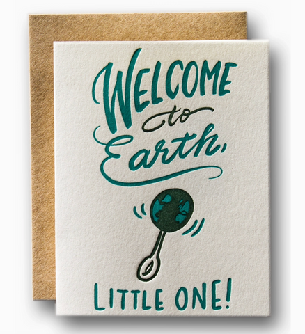 Welcome To Earth Card