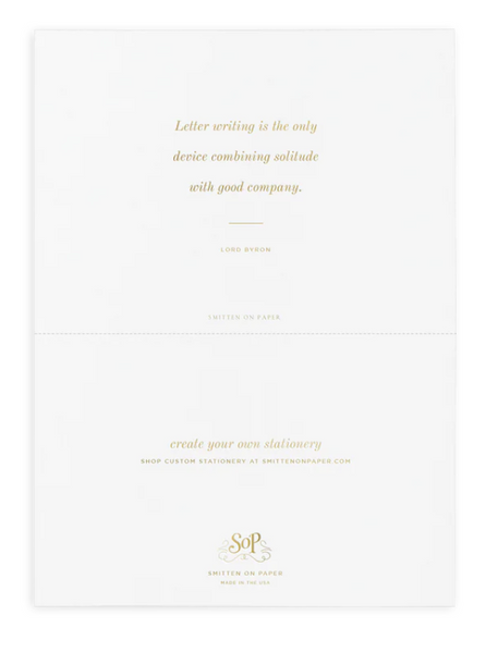 LUXE LETTER WRITING SET SLATE