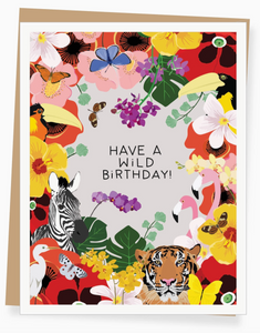 Tropical Birthday Card