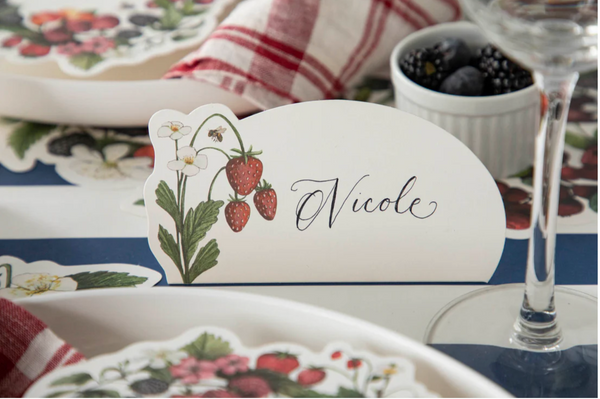 WILD BERRY PLACE CARD