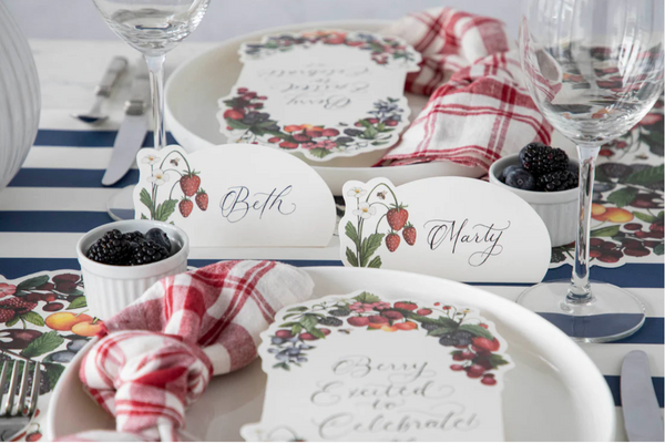 WILD BERRY PLACE CARD