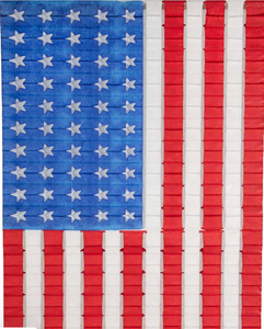 Patriotic Flag Honeycomb