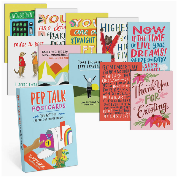 Pep Talk Postcards