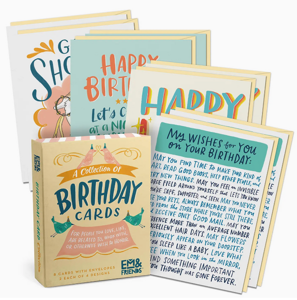 A Collection of Birthday Cards