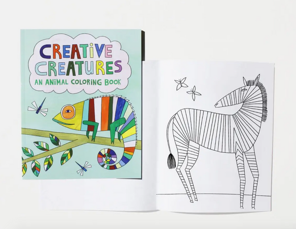 Creative Creatures Coloring Book