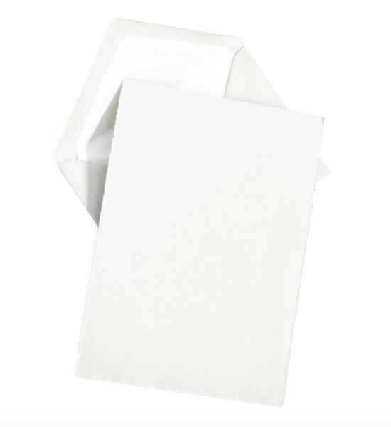 Classic Deckle Edge Sheet Correspondence  A5