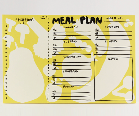 Meal Planner Notepad