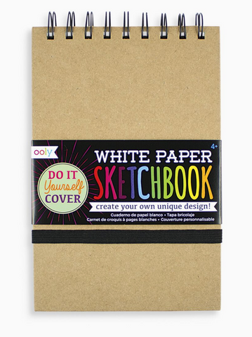 D.I.Y. Cover Sketchbook - White Paper