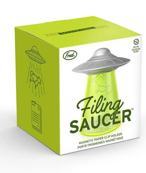 FILING SAUCER UFO Paperclip Dispenser